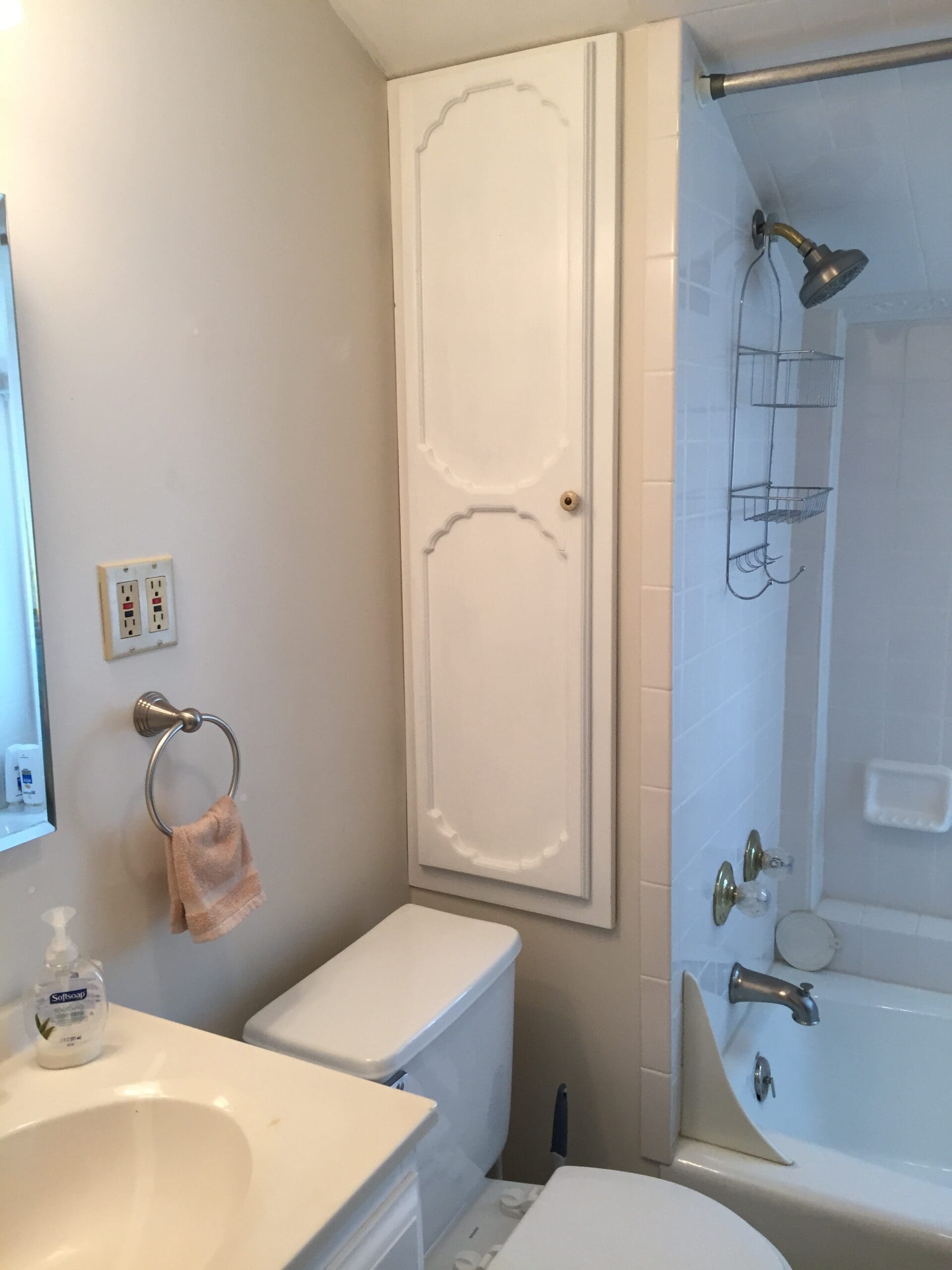 toilet, bath and sink